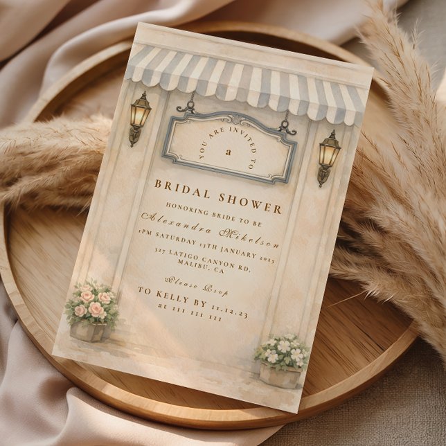 Convite Chá de Noiva Jardim Florido (Criador carregado)