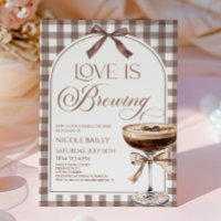 Chá de Noiva Love Is Brewing Expresso Martini Laço
