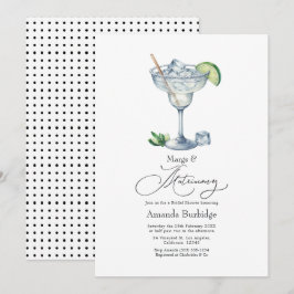 Convite Chá de Noiva Margarita Classy Margs & Matrimony
