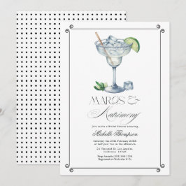 Convite Chá de Noiva Margarita Classy Margs & Matrimony