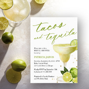 Convite Chá de Noiva Tacos e Tequila