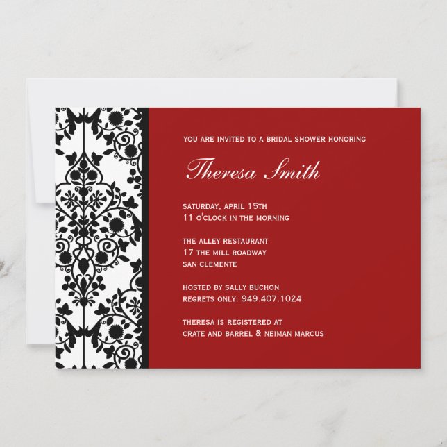 Convite chá de panela (Frente)