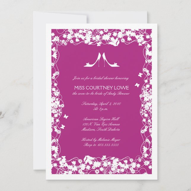 Convite Chá de panela (Frente)