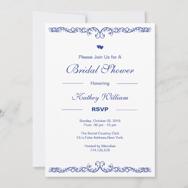 Convite Chá de panela (Frente)