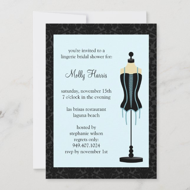 Convite Chá de panela (Frente)