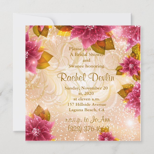 Convite Chá de panela (Frente)