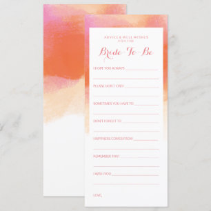 Convite Chá de panela Aconselhamento Cor de Água Coral Ros