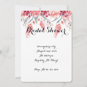 CONVITE CHÁ DE PANELA BLUSH,CHÁ DE PANELA