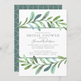 Convite Chá de panela Botânico das Vinhas Modernas