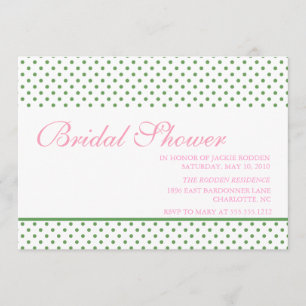 Convite chá de panela brilhante & corajoso