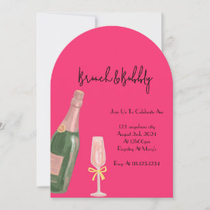 CONVITE CHÁ DE PANELA BRUNCH E BUBBLY