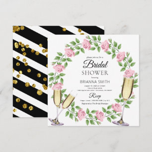 Convite Chá de panela buquê