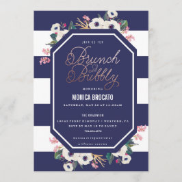 Convite CHÁ DE PANELA - campeão de brunch e bubble