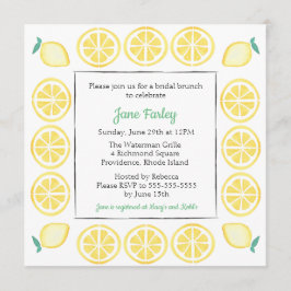 Convite Chá de panela com Ênfase Verde