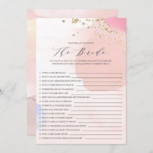 Convite Chá de panela Como Você Conhece O Jogo Da Noiva? 