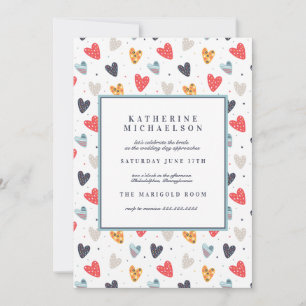 Convite CHÁ DE PANELA   Corações do rabo