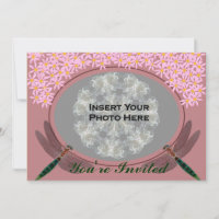 Chá de panela da foto das libélulas