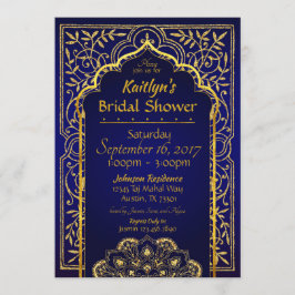 Convite Chá de panela das Noites de Bollywood Arabian