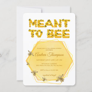 Convite Chá de panela de abelhas   Abelha