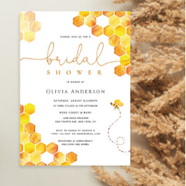 Convite Chá de panela de Abelhas de Mel