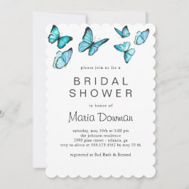 Convite Chá de panela de água preto da Tendência em