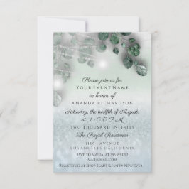 Convite Chá de panela de aniversário Light Jar Rustic Enfu