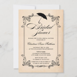 Convite Chá de panela de aparência e ornamento do papel Vi