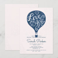 Chá de panela de balão de ar quente com Marinho de