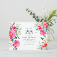 Chá de panela de Borda Floral com Cor de Água Rosa