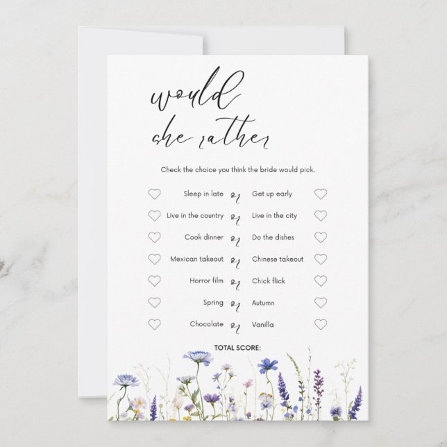 Convite Chá de panela de Bridgerton - Roxo de Orçamento (Frente)