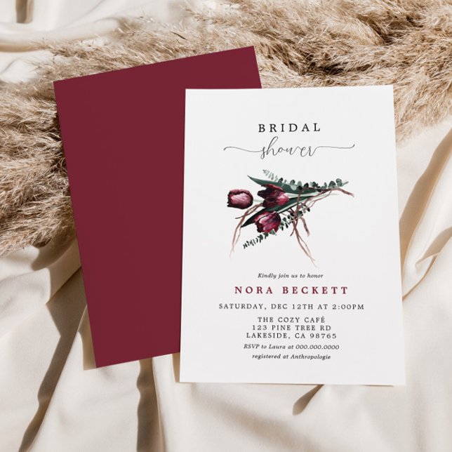 Convite Chá de panela de Bunch Flor da Borda (Criador carregado)