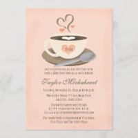 Chá de panela de Café de Blush Monogramas