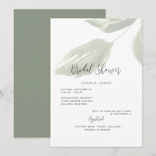 Convite Chá de panela de Casamento de Ivy Sage