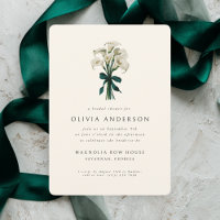 Chá de panela de Casamento de Lily Elegante White