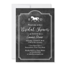 Chá de panela de Casamento Elegante de Cavalos