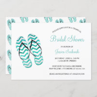 Chá de panela de Chinelos Tropicais de Verão