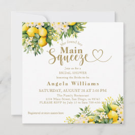 Convite Chá de panela de compressão principal moderna mini