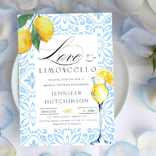 Convite Chá de panela de Coquetel Italiano Love & Limoncel