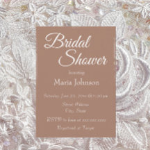 Chá de panela de Estilo Simples Mocha