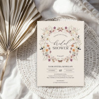 Chá de panela de flores silvestres florais moderna