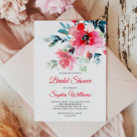 Chá de panela de Flores Vermelhas