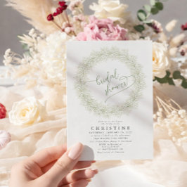 Convite Chá de panela de fôlego do bebê legante