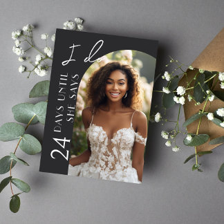 Convite Chá de panela de Foto de Arch Minimalista Moderno