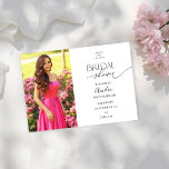 Convite Chá de panela de Foto Moderno<br><div class="desc">Envie Convites de chá de panela de Foto Modernas lindas e únicas para que seus convidados estejam prontos para seu chá de panela incrível.</div>