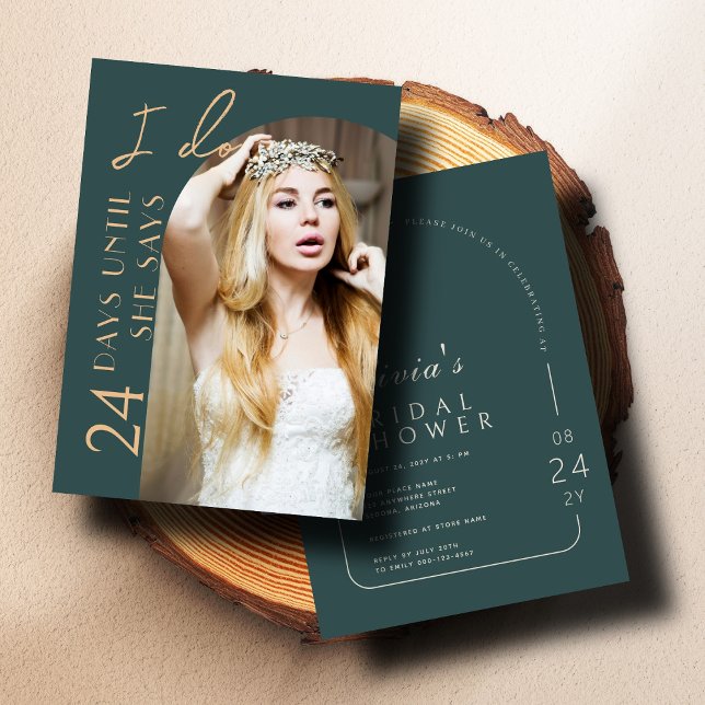 Convite Chá de panela de Fotografia do Arch Moderno do Spr (Criador carregado)