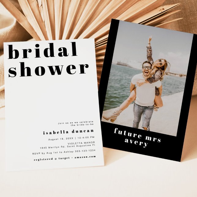 Convite CHÁ DE PANELA de Fotografia Retro Bohemian RILEY B (Criador carregado)