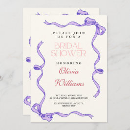 Convite Chá de panela de Friso