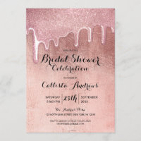 Chá de panela de Glitter Dourado brilhante Rosa