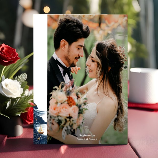 Convite Chá de panela de Imagem de Fronteira de Entrega de (Criador carregado)