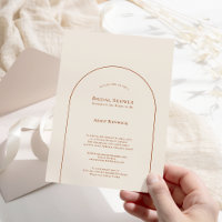 Chá de panela de marfim de arco simples